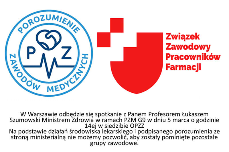 Read more about the article Spotkanie z Ministrem Zdrowia