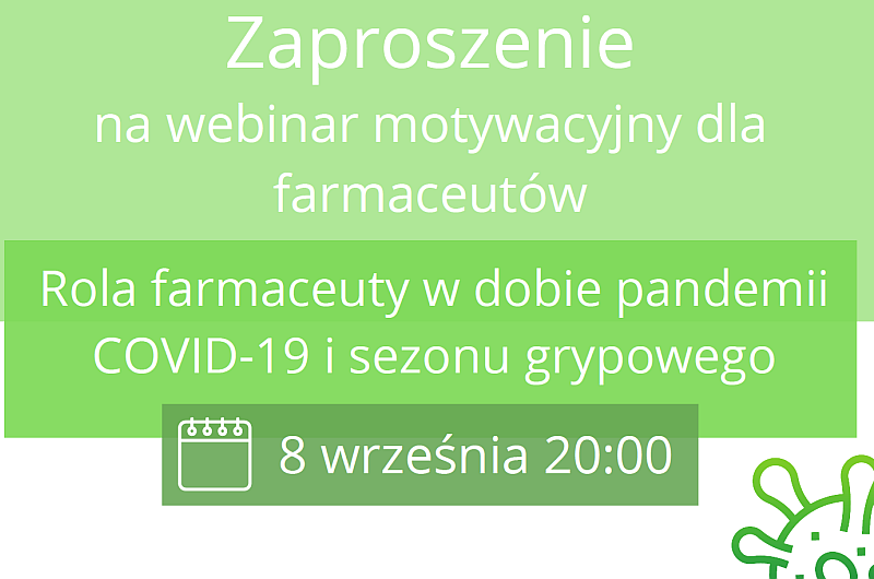 Read more about the article Zaproszenie na webinar motywacyjny dla farmaceutów