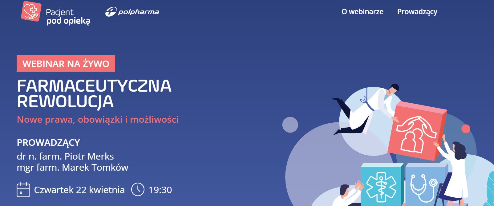 Read more about the article Webinar – Farmaceutyczna rewolucja