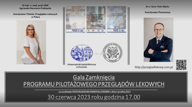 Read more about the article Uroczysta gala zamknięcia Programu Pilotażowego Przeglądów Lekowych