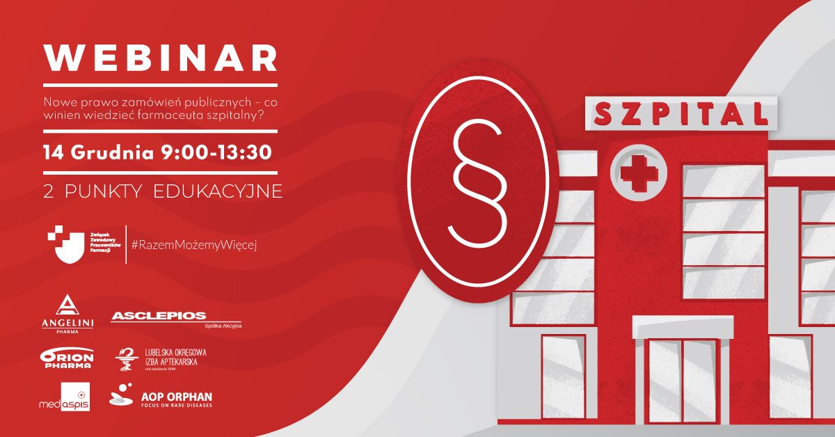 Read more about the article [VIDEO] SZKOLENIE – NOWE PRAWO ZAMÓWIEŃ PUBLICZNYCH – CO WINIEN WIEDZIEĆ FARMACEUTA SZPITALNY