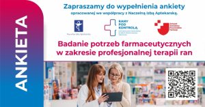 Read more about the article „Rany pod kontrolą” rusza ogólnopolskie badanie ankietowe wśród farmaceutów